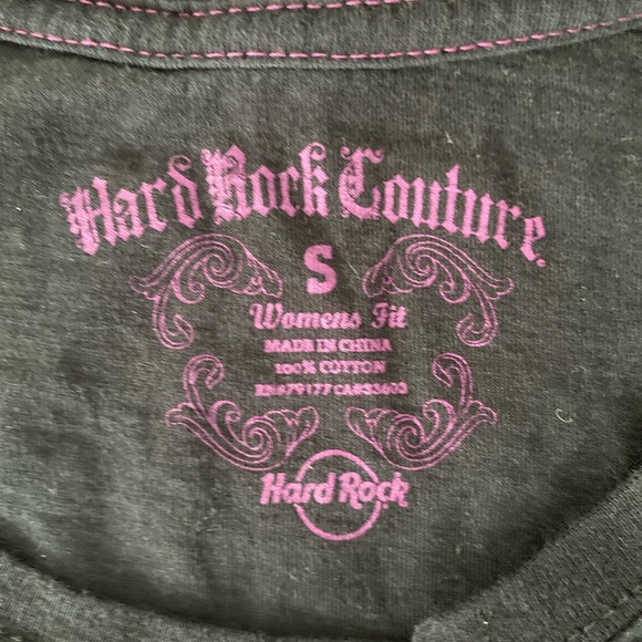 Hard Rock Couture T-Shirt Size Small - Picture 3 of 3